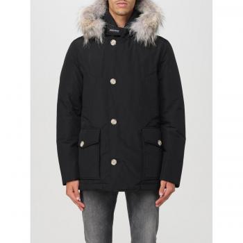 Woolrich Parka Arctic Detachable Fur Anorak Uomo Nero L