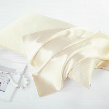 100% Satin Pillowcase for Hair Protection, Standard/Queen 1PC