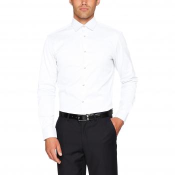 Selected Homme Hemd New Mark 16058640 Weiß Slim Fit S male