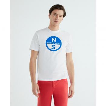 North Sails Men's T-Shirt, White, Size XL