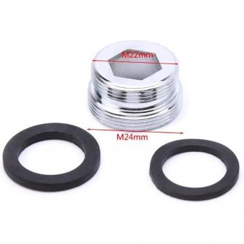 Solid Metal External Thread Water-Saving Kitchen Faucet Aerator Connector