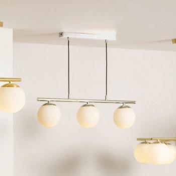 Canora Grey Mclamb 3-Light Kitchen Island Globe Pendant