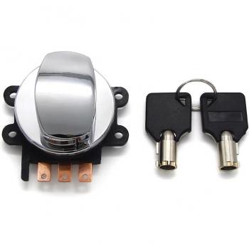 Harley-Davidson Ignition Key Lock Security Anti Theft for FLHP ROAD KING POLICE Models 71501-93 72327-03A