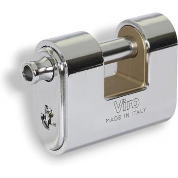 Viro Panzer Lock 78 mm Anti-Trapano in Ottone Forgiato