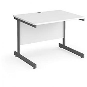 Contract 25 Graphite Leg Desk – 1000mm x 800mm