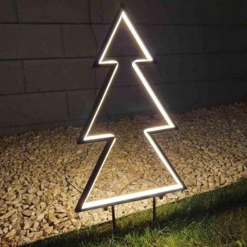 FHS Luci di Natale Abete da Giardino 2.50m