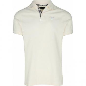 Barbour Poloshirt Regular Fit Weiß Herren Größe: XXL