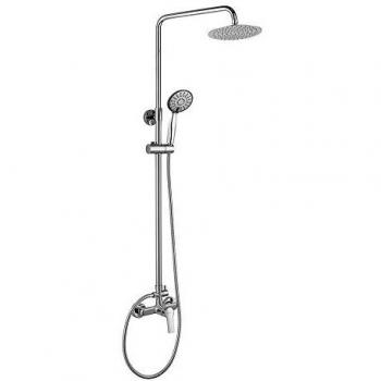 Columna Ducha Extragrande LLAVISAN 140 cm Acabado Cromo