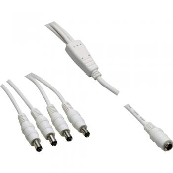 VOLTCRAFT Niedervolt-Stecker 5.5 mm 2.1 mm 1.10 m