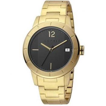 Esprit ES1G107M0075 Gold Strap Black Dial Men's Watch