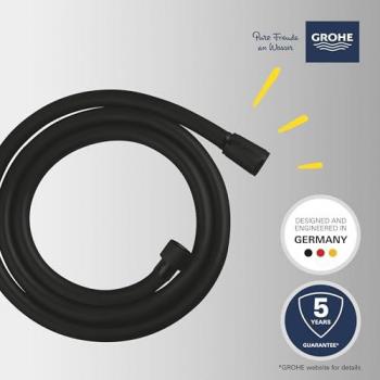 Flexo de ducha Grohe VitalioFlex Trend 150 cm negro mate