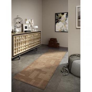 Villeroy & Boch 1906 Handcrafted Wool Area Rug - Brown 80x250 cm