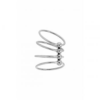 Anillo Lock‑Torc Niño: Acero y Protección