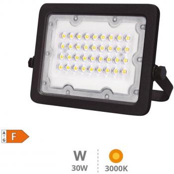 Proyector Aluminio LED 30W 3000K IP65