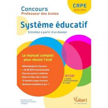 Marc Loison Concours Professeur Des Écoles - Système Éducatif - Le Manuel Complet Pour Aborder L'Oral - Entretien Avec Le Jury - Crpe 2018