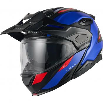 Nexx Casco Modular X.Lifecountry Terra Azul-Rojo MT