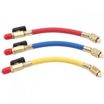 3PCS R134A R410 A/C Charging Hoses