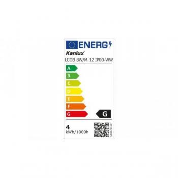 Striscia LED 5m 8W/m 3000K Bianco caldo