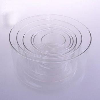 60mm Glass Crystallization Dish Plat Bottom