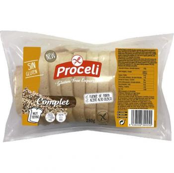 Pan de Molde Complet Sin Gluten 280g Proceli