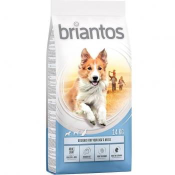 X14kg Briantos Adult Light, poulet - Croquettes pour Chien