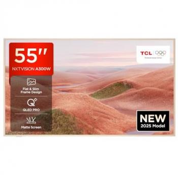 55 TCL NXTVISION A300W 4K HDR Google TV – Silver