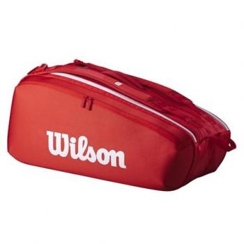 Wilson Super Tour 9 Pack Tennis Bag - Red