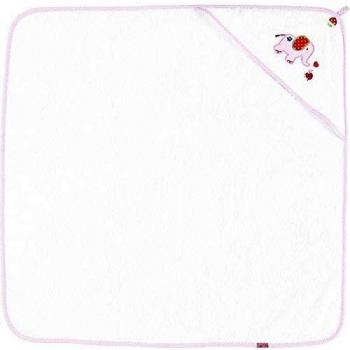 Die Spiegelburg Kapuzenhandtuch BabyGlück, rosa Elefant