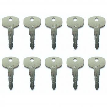 Clé de démarreur 10 pc KEY00‑000X7 – Équipement lourd Nissan
