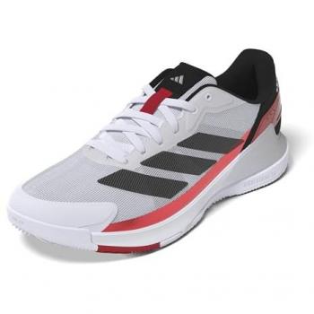 Adidas Crazyquick LS Zapatilla De Pádel Hombres - Blanco, Negro