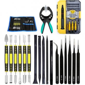 Smartphone Repair Tool Set with 34-in-1 Precision Screwdriver Kit