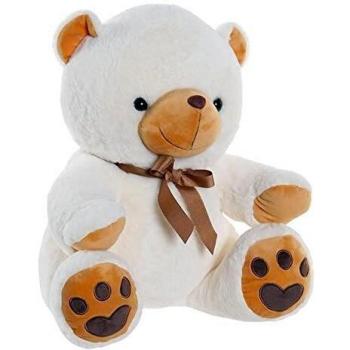 Soft White Teddy Bear Decoration (40 x 37 x 40 cm)