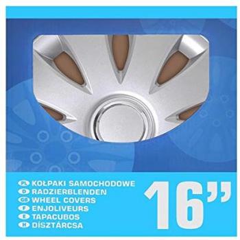 Aura 16” Copricerchi 4-pezzi, box espositivo