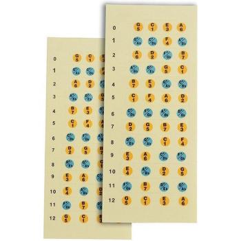 Autocollants Note de Frettage Ukulélé – Duo Débutant