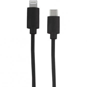 Cable de carga 1 m Lightning a USB‑C, color negro