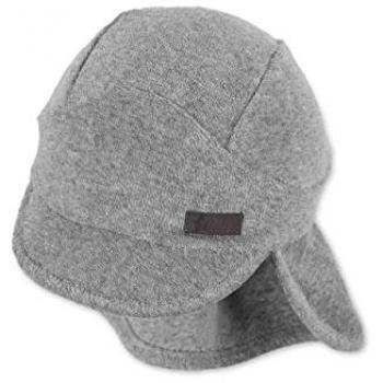 Cappello a falde Sterntaler in spugna grigio fumé