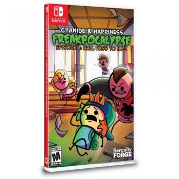 Juegos de Nintendo Switch Cianuro y Felicidad: Freakpocalypse - Episodio 1 Pase de Entrada al Infierno Edición Limitada - Importación