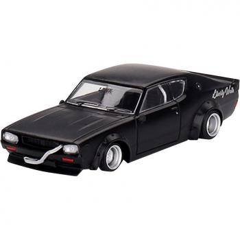 Kenmeri Nissan Skyline Mini GT – Matte Black 1/64