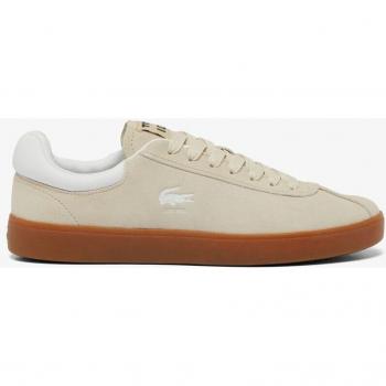 Lacoste Baseshot Sneaker beige/weiß/braun - 41