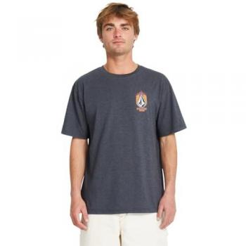 Tee Volcom Draggin Stone HTH Negro