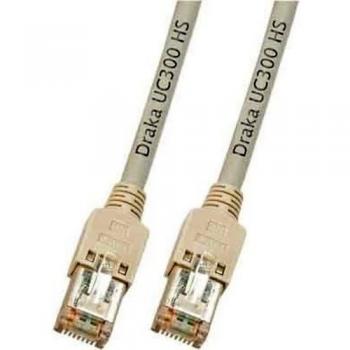 EFB-Elektronik RJ45 Patchkabel Cat.5e SF/UTP LSZH Draka UC300 TM11 grau 2m