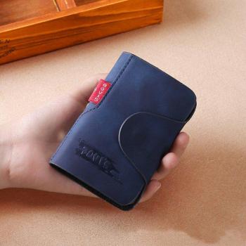 Kudian Bear PU Leather Credit Card Case