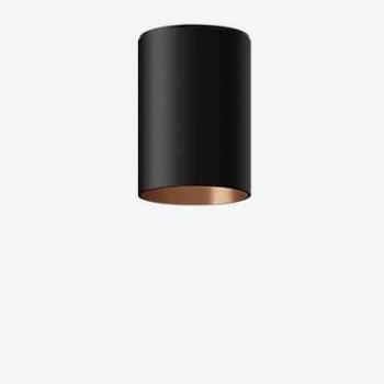 Bega Studio Line Deckenleuchte LED zylindrisch, schwarz/Kupfer matt, 10,6 W