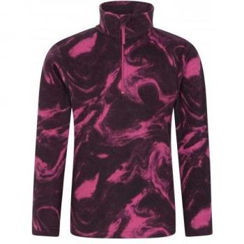 Sudadera Polar Niños Endeavour Abstracto Media Cremallera 11-12 Coral