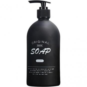 Dispensador Negro Nórdico Jabón 500ml