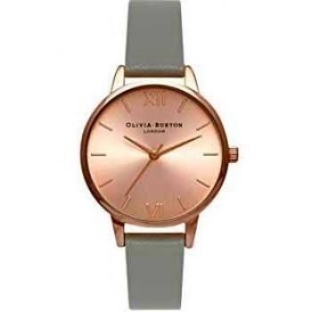 Olivia Burton Damen Quarzuhr Enchanted Garden mit Lederarmband OB15MD46