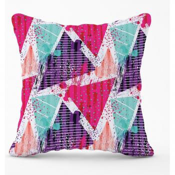 Shabby Geometric Pattern Outdoor Cushion