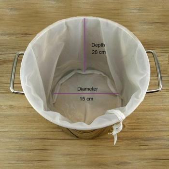 Bahre Homebrew Filtrationstasche – Malz‑ und Würzefilter aus Nylon