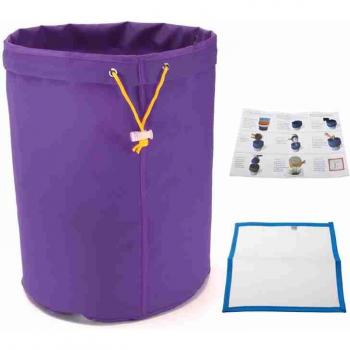 Herbal Ice Bubble Extraction Set – 5‑Gallon Filtration & Pressing Screen