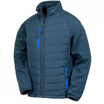 Regatta Herren Softshell Black Compass Jacke – Blau, Größe 3XL
